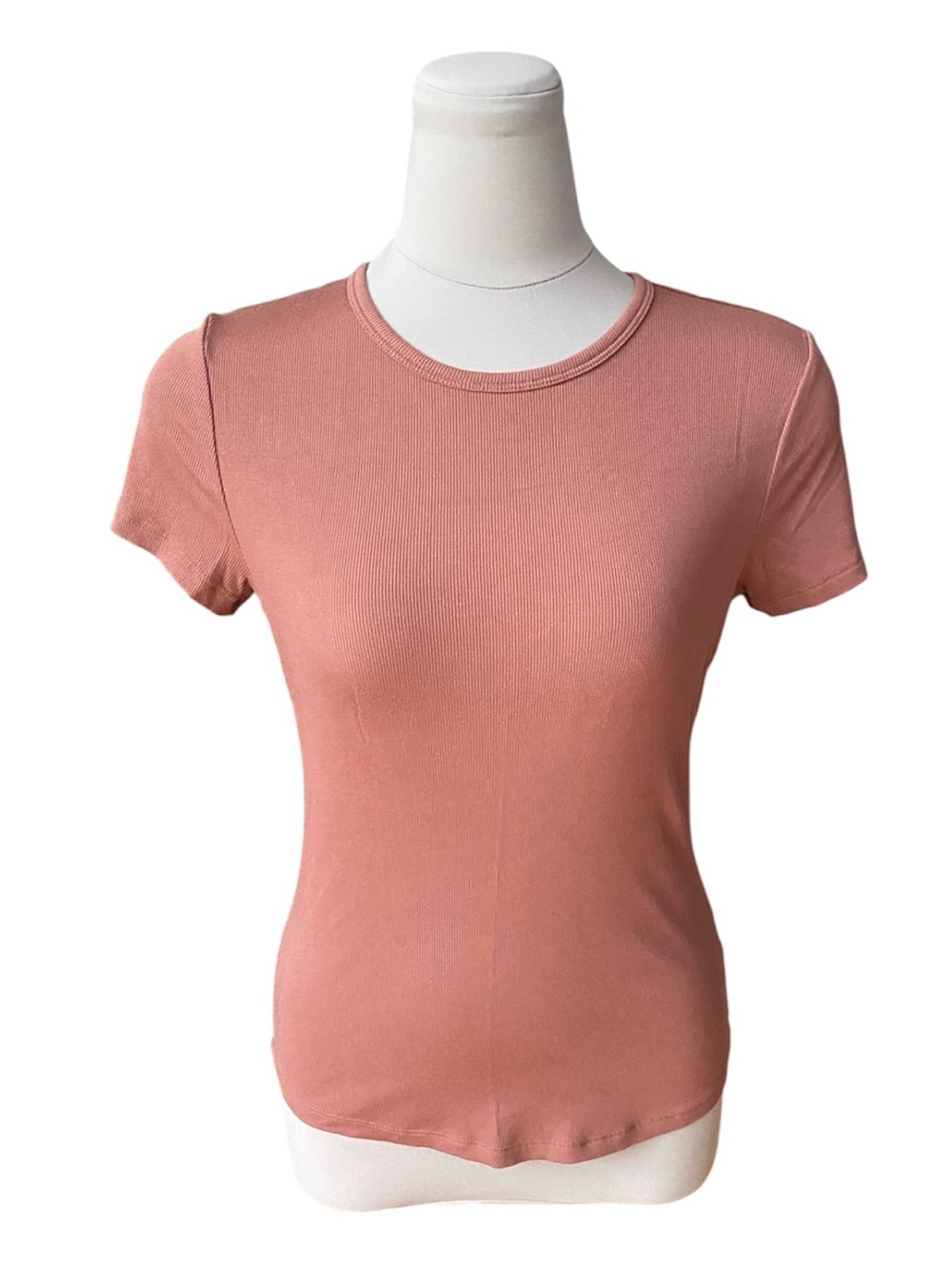 Aritzia Sunday Best Ribbed Tee